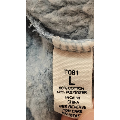 Light Blue Fleece Crewneck Sweatshirt