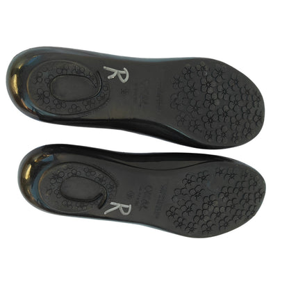 Black Jelly Ballet Flats
