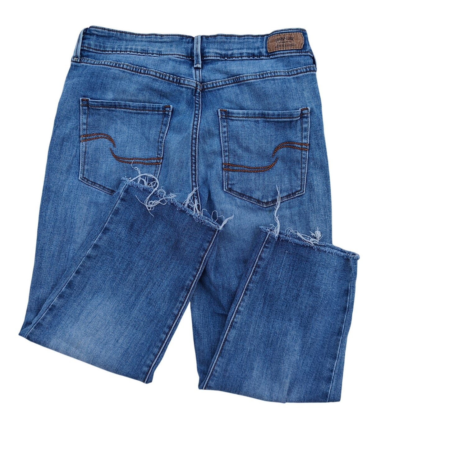 Signature by Levi Strauss High Rise Slim Crop Jeans