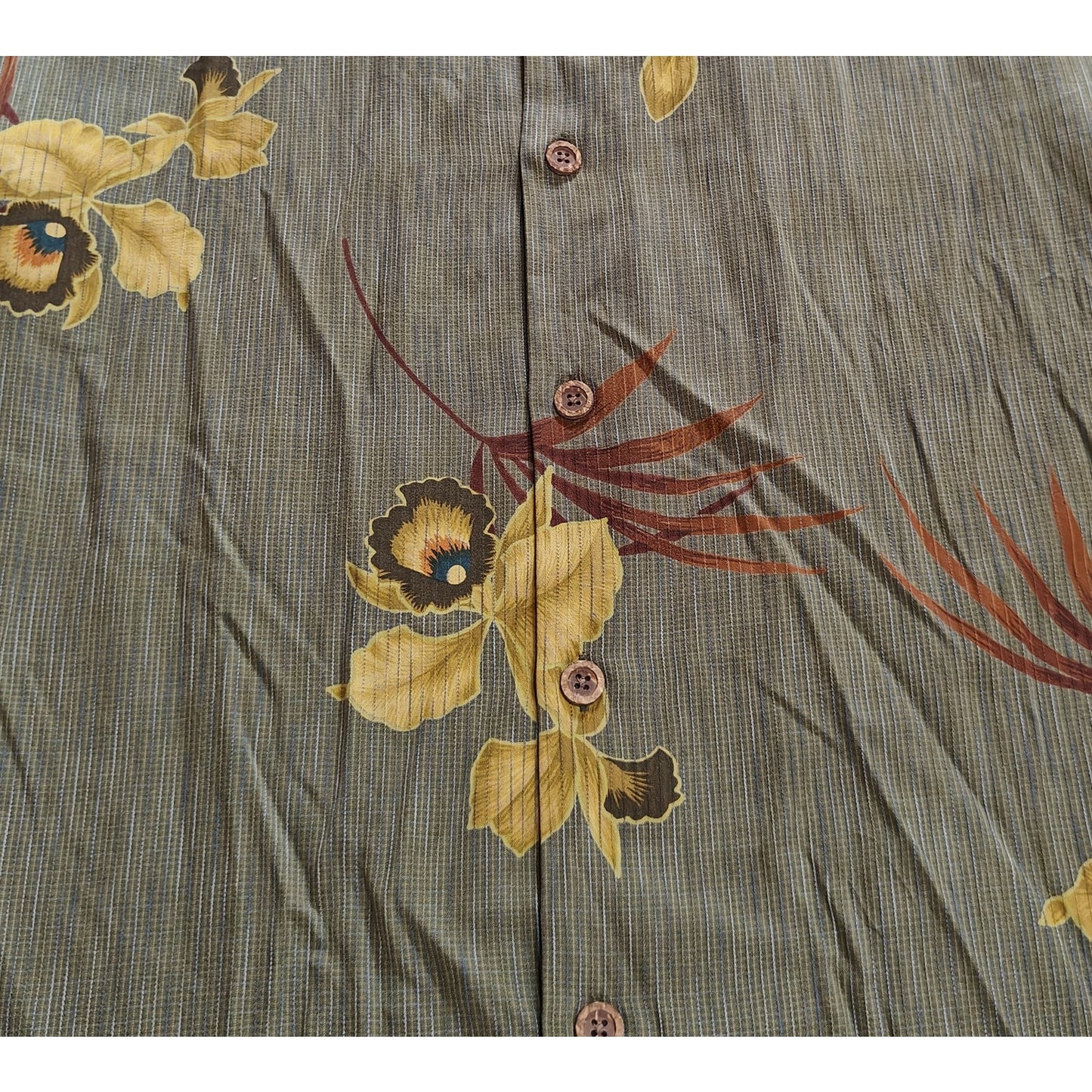 Silk Tencel Floral Hawaiian Shirt