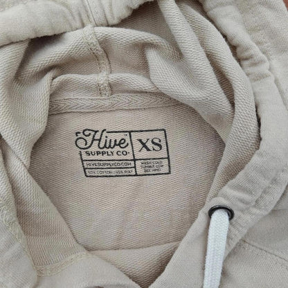 Beige Save The Bees Hoodie