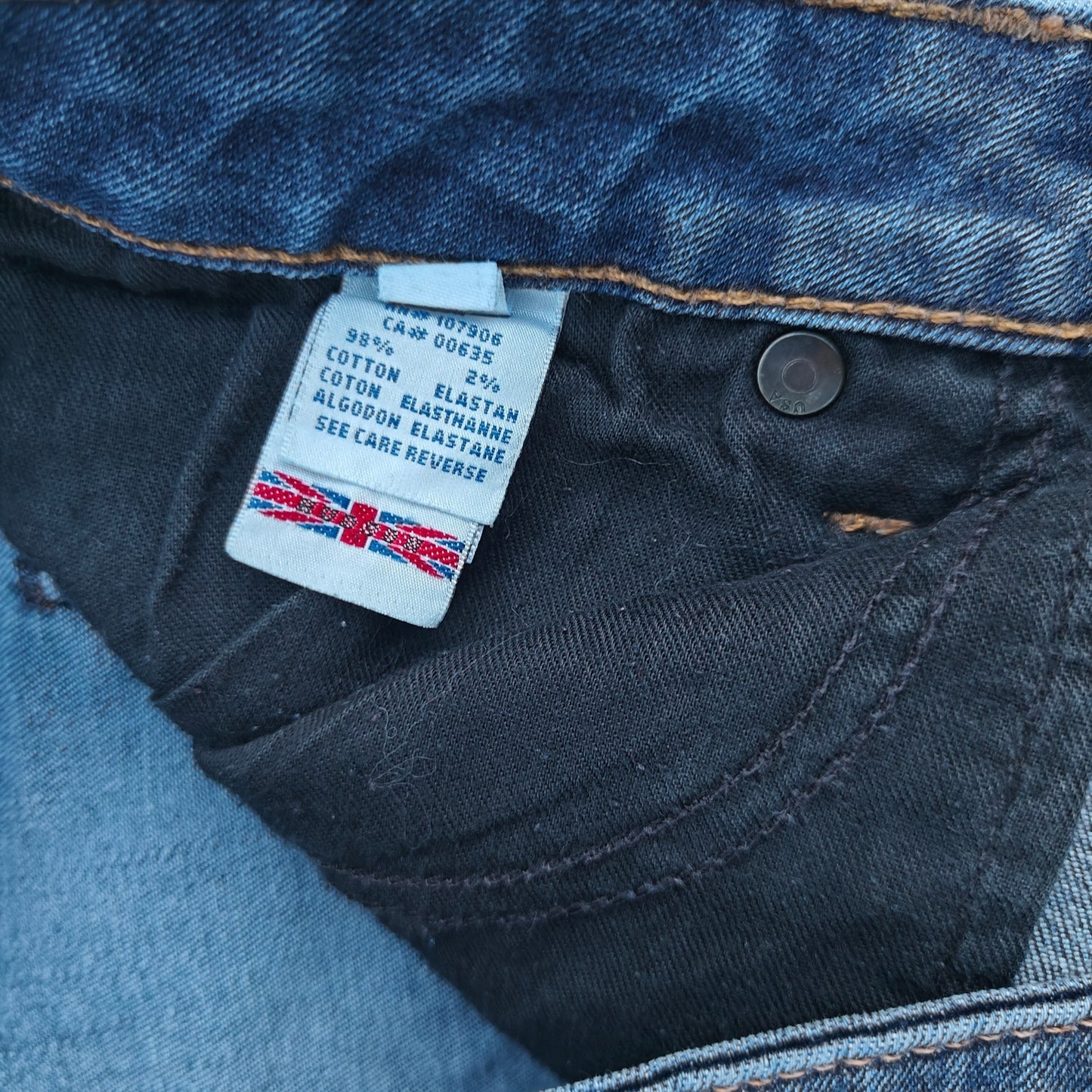 Dark Wash Stretch Skinny Jeans