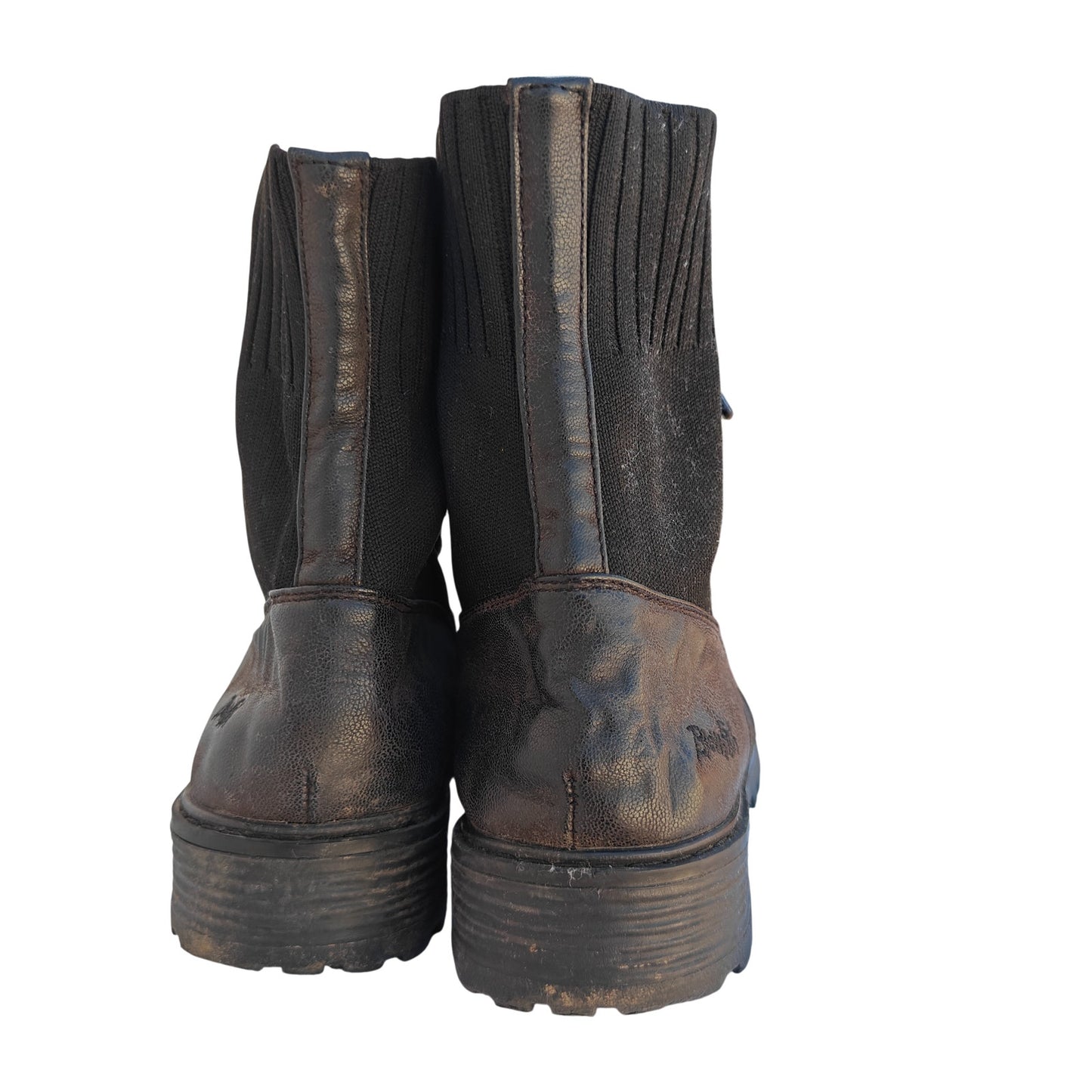 Black Lace Up Combat Boots