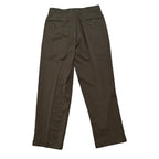 Wool Blend Pleated Dress Pants
