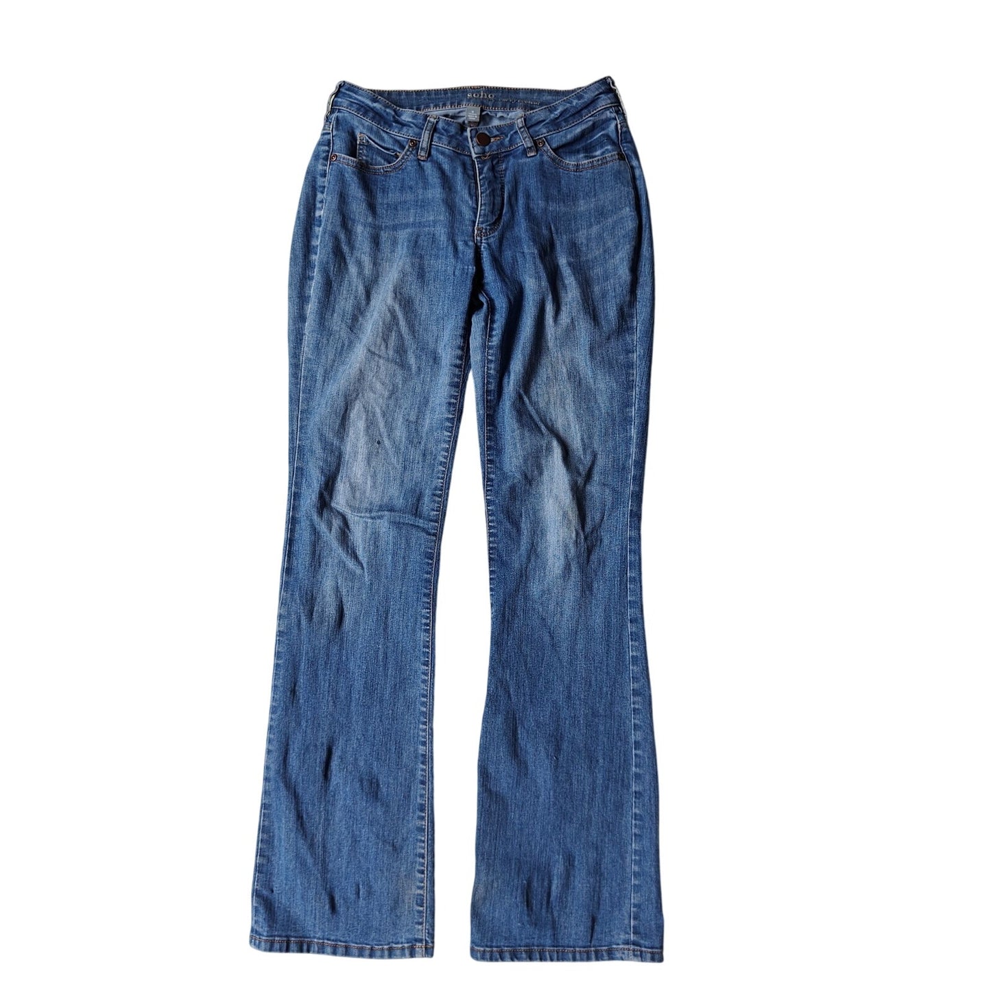 Medium Wash Curvy Bootcut Size 0