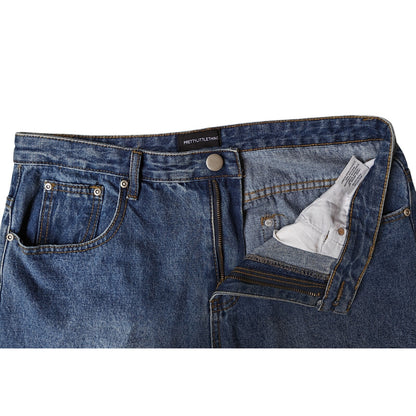 Distressed High Waist Mom Jeans Size 14