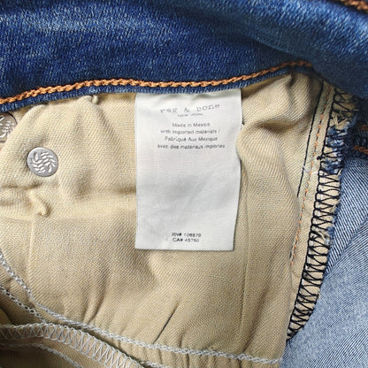 High-Rise Ankle Skinny Jeans Size 28