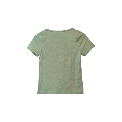 Light Green Scoop Neck Tee