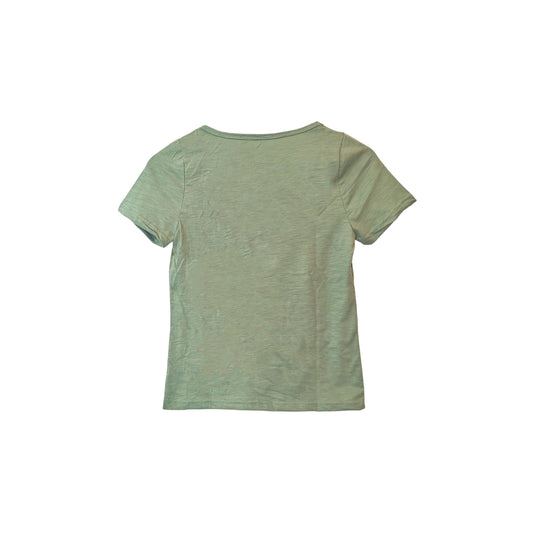Light Green Scoop Neck Tee
