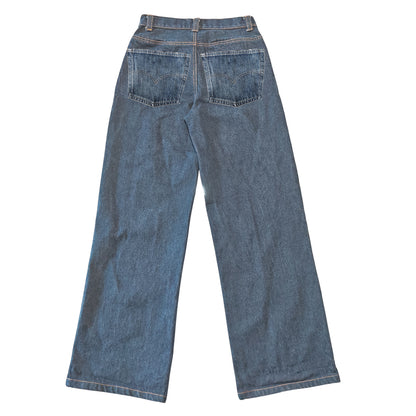 Levi's Reworked Women's Light Blue Wide Leg Jeans