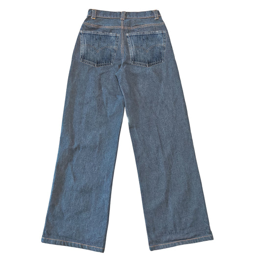 Levi's Reworked Women's Light Blue Wide Leg Jeans