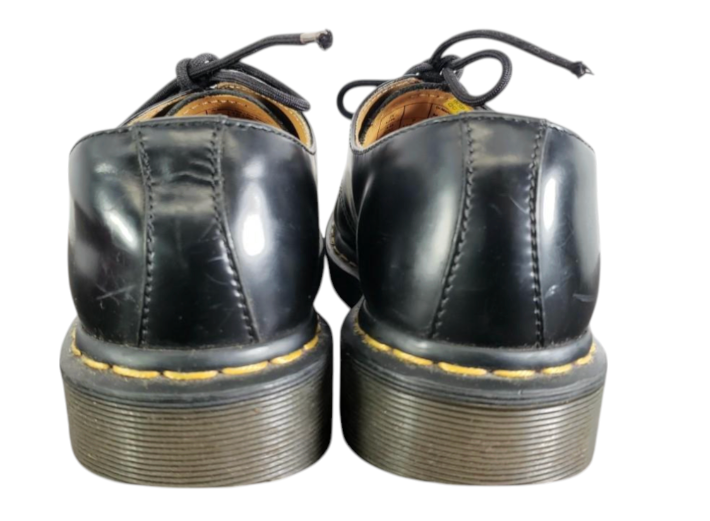 Black Leather Oxford Shoes