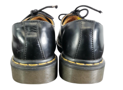 Black Leather Oxford Shoes