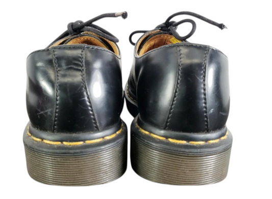 Black Leather Oxford Shoes