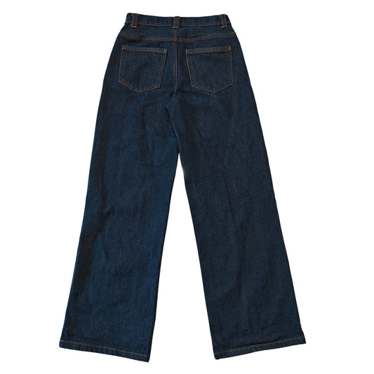 Levi's Reworked Women's Dark Blue Wide Leg Jeans