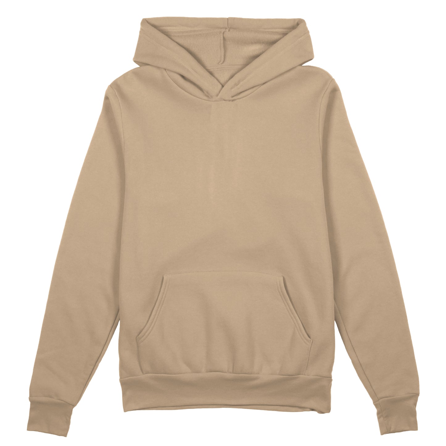Khaki Lightweight Sponge Fleece Hoodie