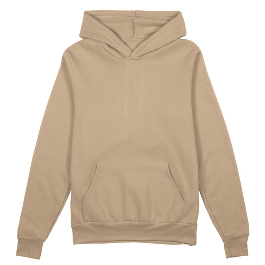 Khaki Lightweight Sponge Fleece Hoodie