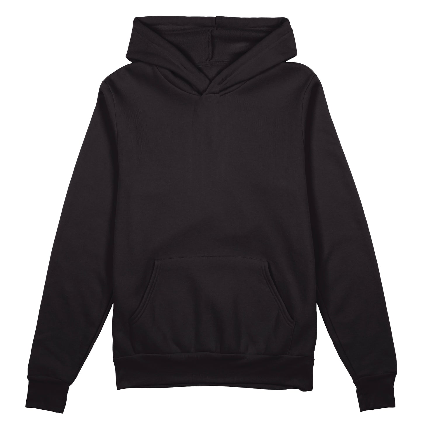 Black Lightweight Sponge Fleece Hoodie