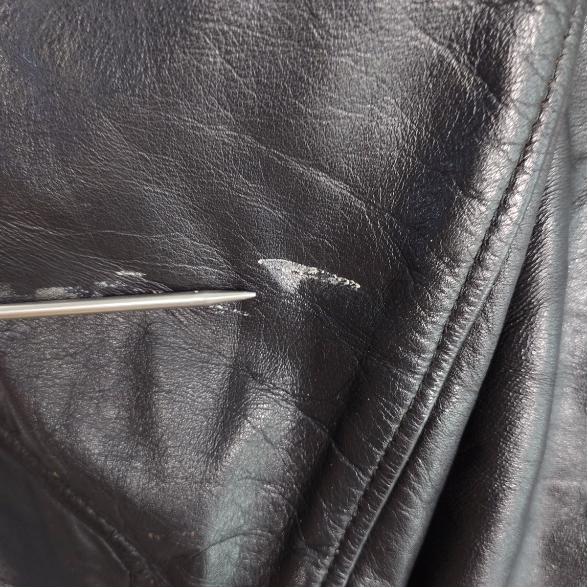 Vintage Suzuki Black Leather Cafe Racer Jacket – Made in Canada