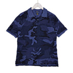 Polo Ralph Lauren Blue Camo Cotton Polo Shirt – Boys’ XL (18–20)