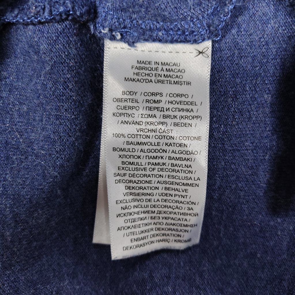 Polo Ralph Lauren Blue Camo Cotton Polo Shirt – Boys’ XL (18–20)