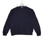 Polo Ralph Lauren Navy Cotton Crewneck Sweater – Men’s XL