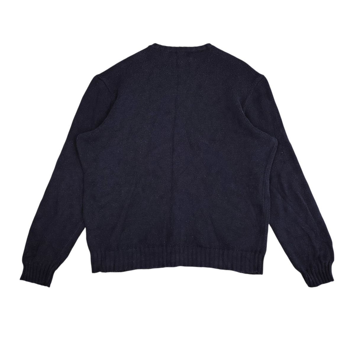 Polo Ralph Lauren Navy Cotton Crewneck Sweater – Men’s XL