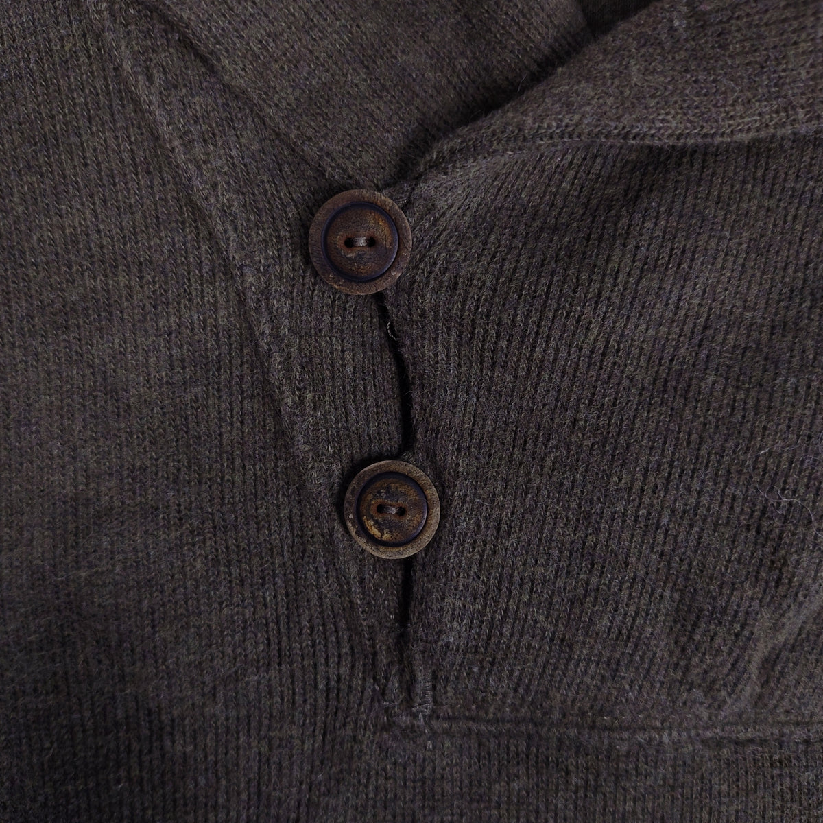 Polo Ralph Lauren Shawl Collar Cotton Sweatshirt – Charcoal Gray
