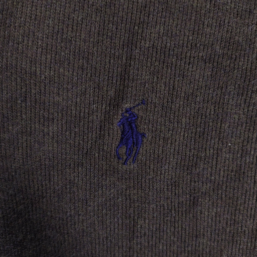 Polo Ralph Lauren Shawl Collar Cotton Sweatshirt – Charcoal Gray