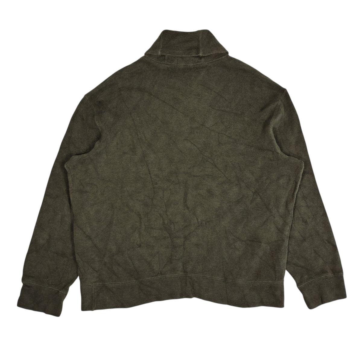 Polo Ralph Lauren Shawl Collar Cotton Sweatshirt – Charcoal Gray
