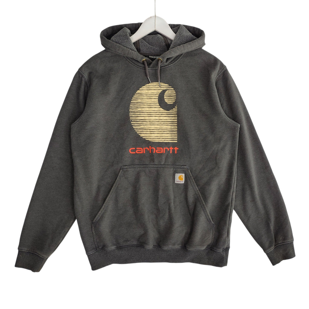 Carhartt Rain Defender Graphic Pullover Hoodie – Charcoal Heather