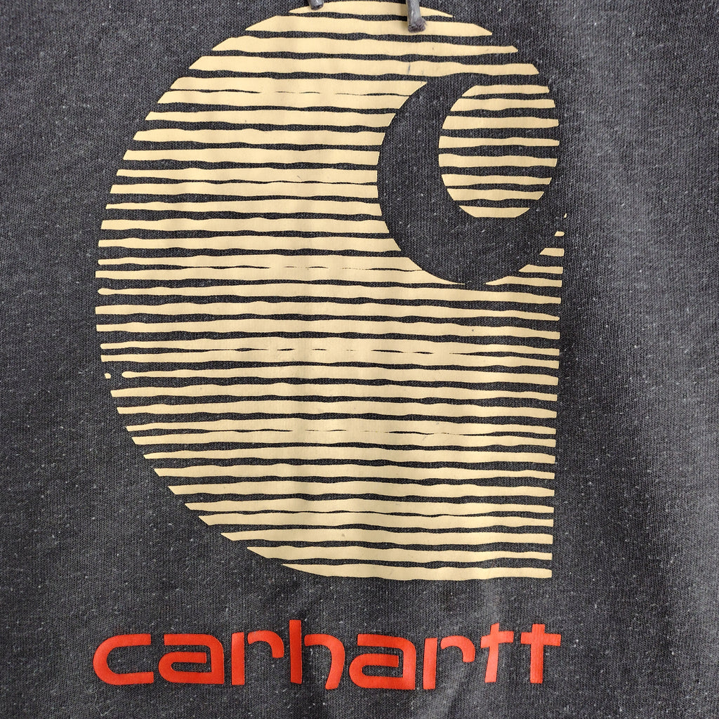 Carhartt Rain Defender Graphic Pullover Hoodie – Charcoal Heather