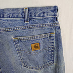 Carhartt Five-Pocket Denim Jeans – Light Wash Blue