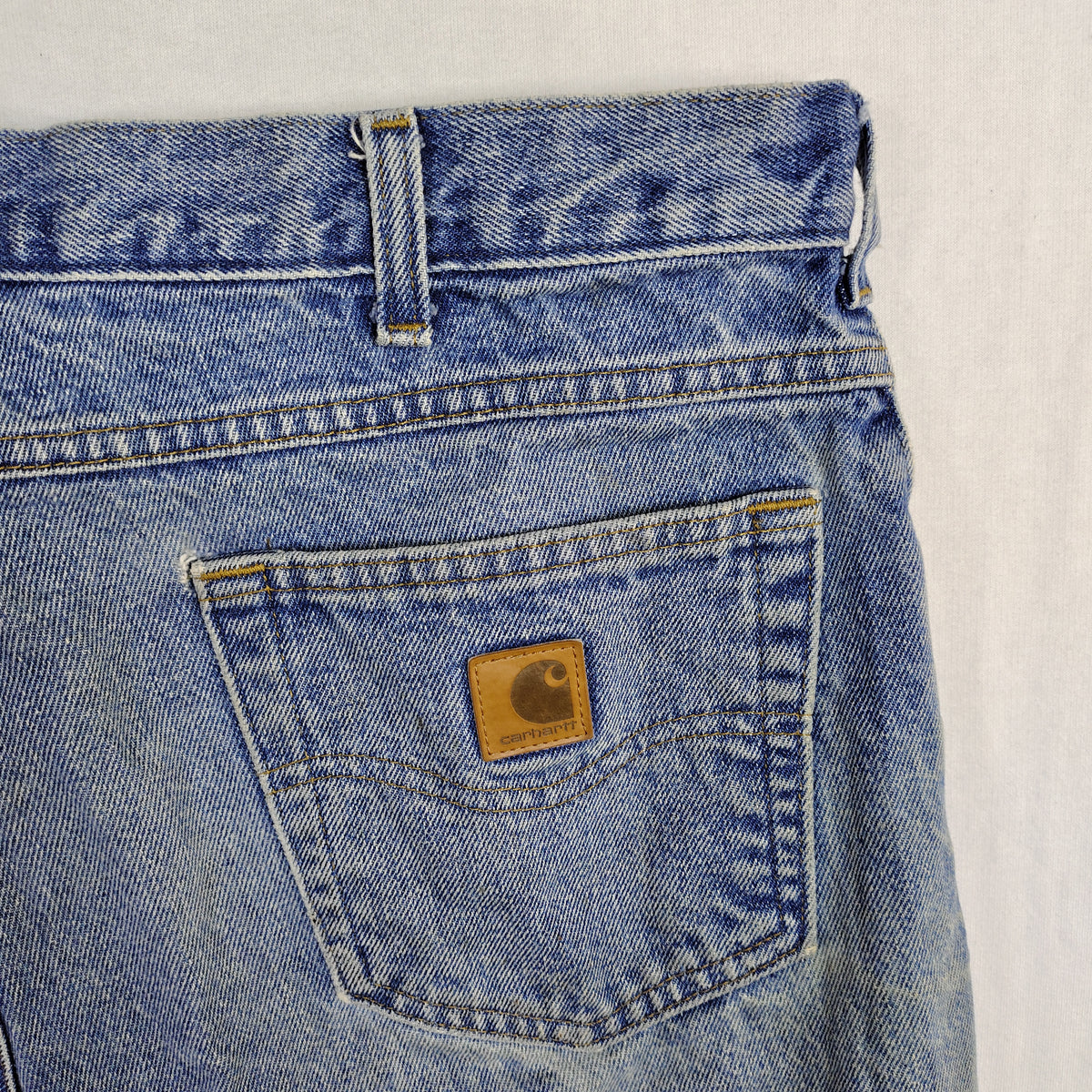 Carhartt Five-Pocket Denim Jeans – Light Wash Blue