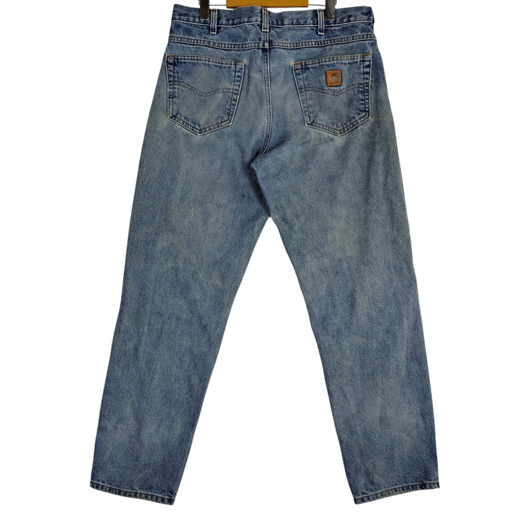 Carhartt Five-Pocket Denim Jeans – Light Wash Blue