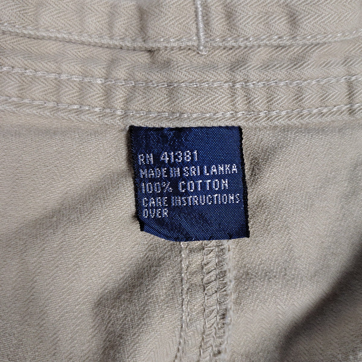Polo Ralph Lauren Men’s Khaki Cotton Cargo Pants – 36x32