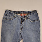 Carhartt Flannel-Lined Straight-Leg Jeans