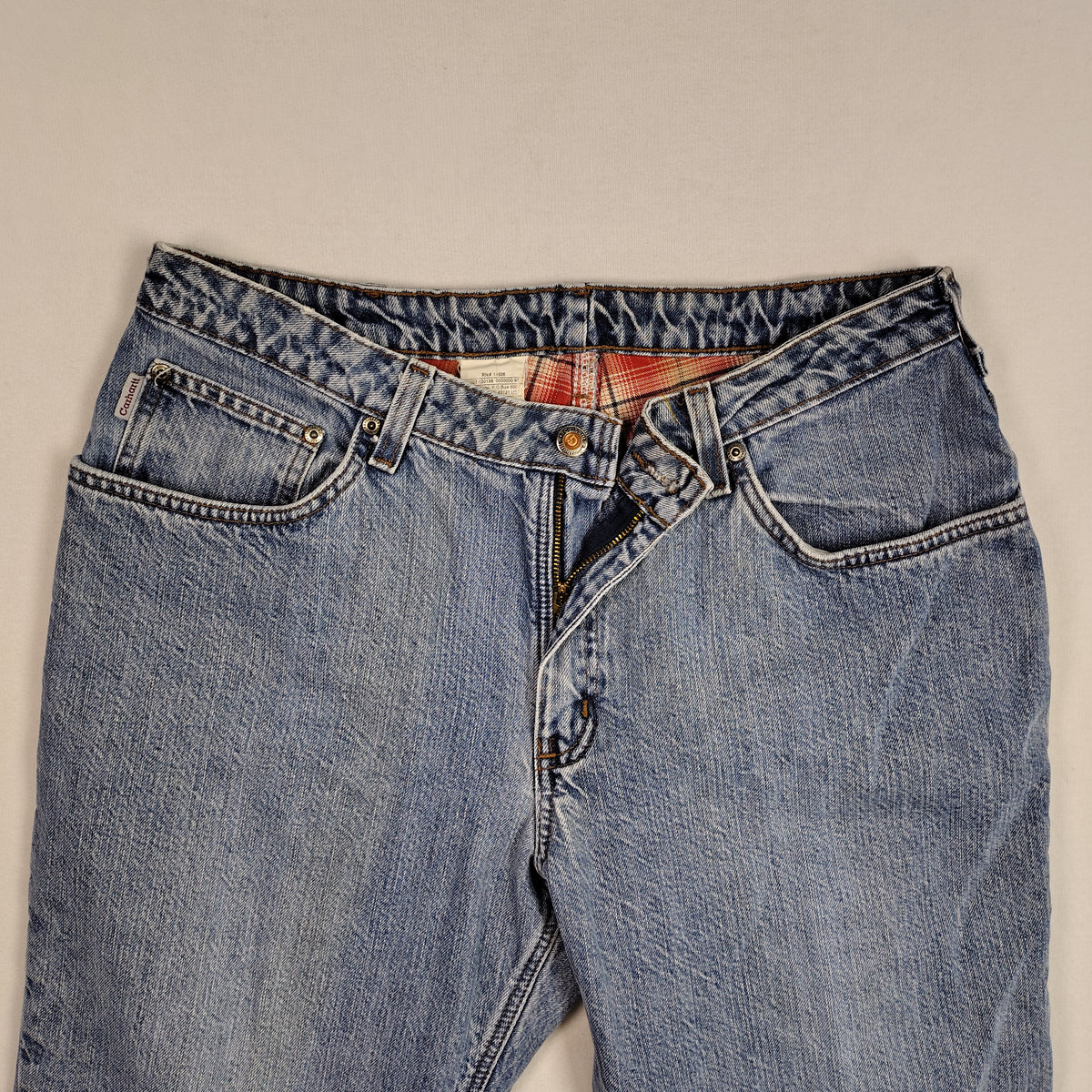 Carhartt Flannel-Lined Straight-Leg Jeans