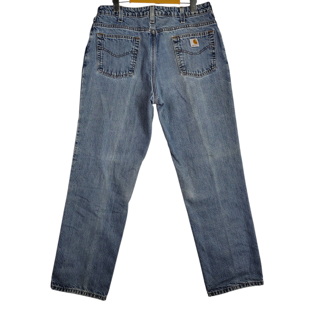 Carhartt Flannel-Lined Straight-Leg Jeans