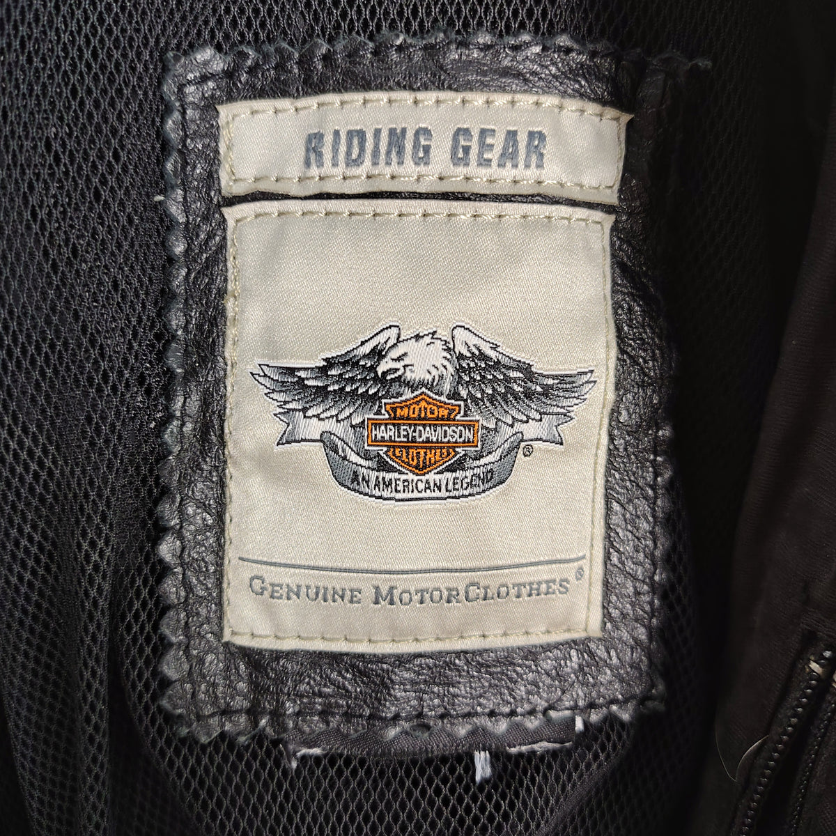 Harley-Davidson Leather Moto Jacket – White, Black & Pink