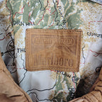 Marlboro Adventure Team Leather Bomber Jacket – Tan Brown