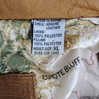 Marlboro Adventure Team Leather Bomber Jacket – Tan Brown