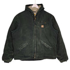 Carhartt J141 Sherpa-Lined Hooded Jacket – Spruce Green