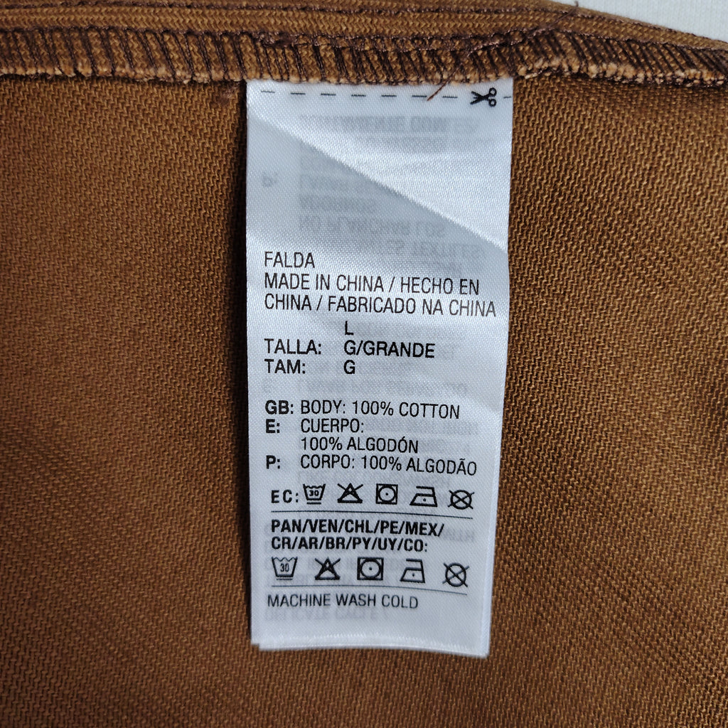 adidas x IVY PARK Monogram Cargo Mini Skirt – Brown
