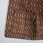 adidas x IVY PARK Monogram Cargo Mini Skirt – Brown