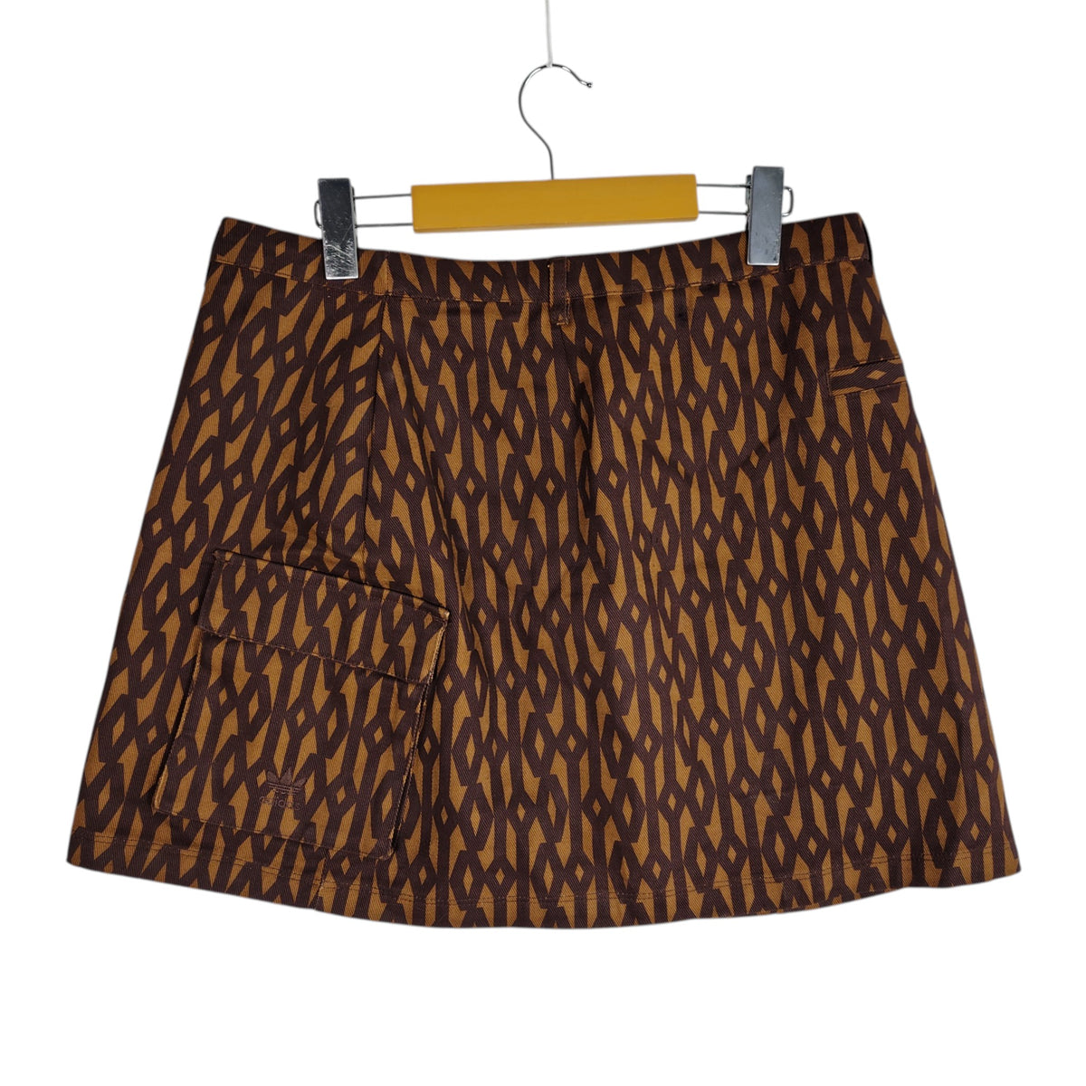 adidas x IVY PARK Monogram Cargo Mini Skirt – Brown