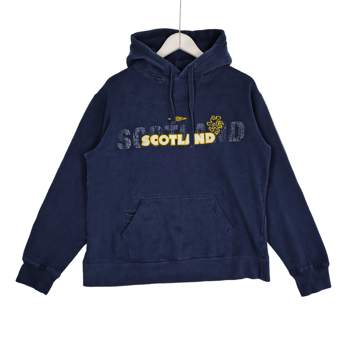 Umbro Scotland Navy Graphic Pullover Hoodie Men’s Large
