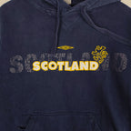 Umbro Scotland Navy Graphic Pullover Hoodie Men’s Large