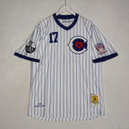Headgear Classics 1931 Cleveland Cubs #17 Pinstripe Baseball Jersey Men’s XL
