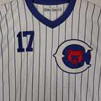 Headgear Classics 1931 Cleveland Cubs #17 Pinstripe Baseball Jersey Men’s XL
